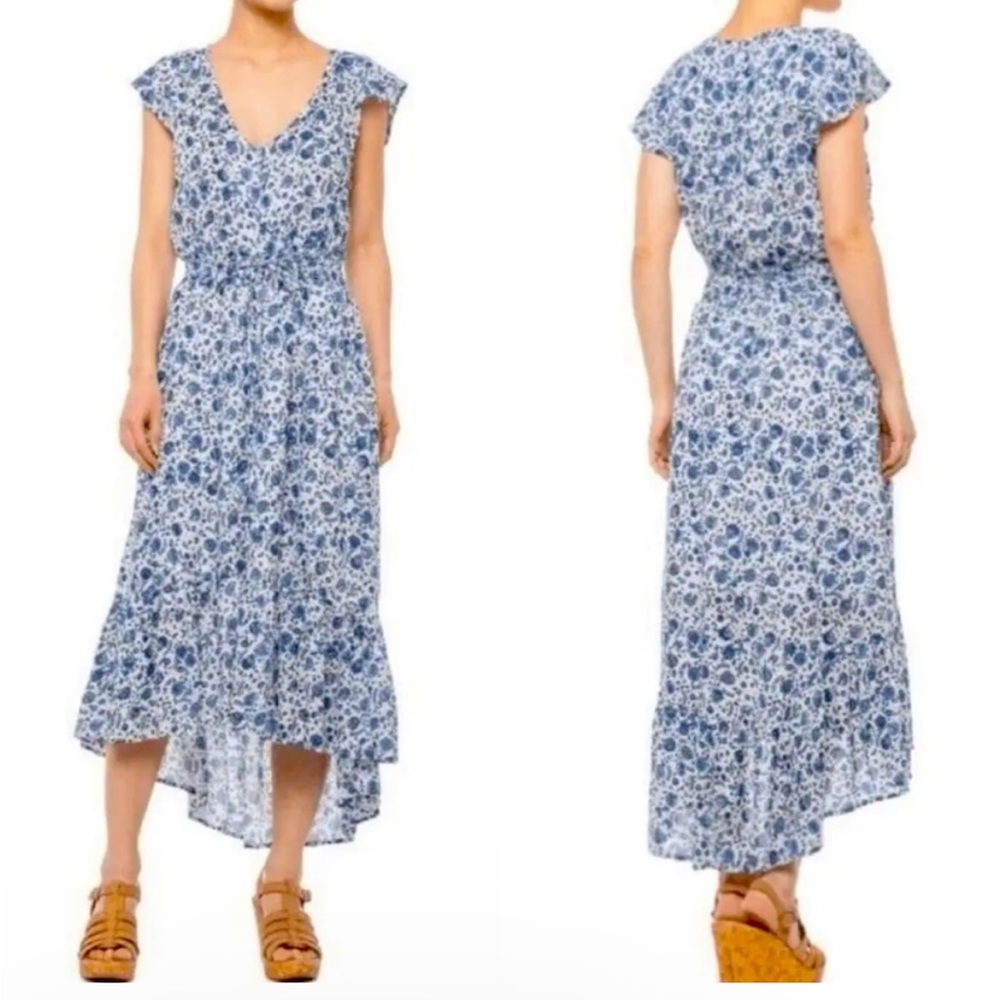 Lucky Brand Felice Floral Midi Dress